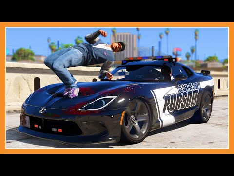 სპორტ პოლიცია ! ახალი მანქანით პატრულირება | GTA5 REALLIFE LSPDFR #44